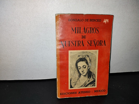 50- Milagros De Nuestra Señora - Gonzalo De Berceo - Primera Edición 1970
