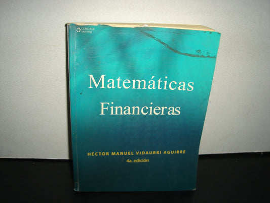1- Matemáticas Financieras - Héctor Manuel Vidaurri Aguirre