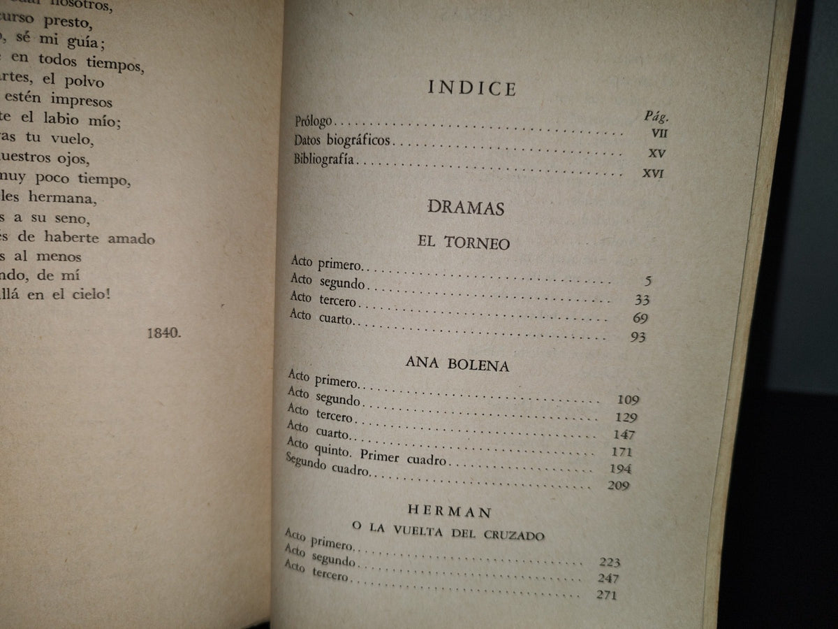 202- Colección De Escritores Mexicanos: Dramas Y Poesías - Fernando Calderón. Porrúa, 1a. Ed. 1959