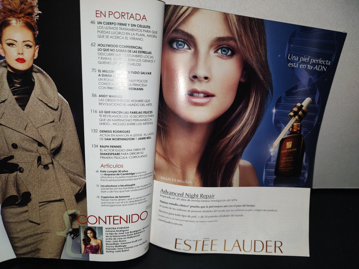 91- Revista Vanidades. Génesis Rodríguez - Año 52, Número 4 - 2012
