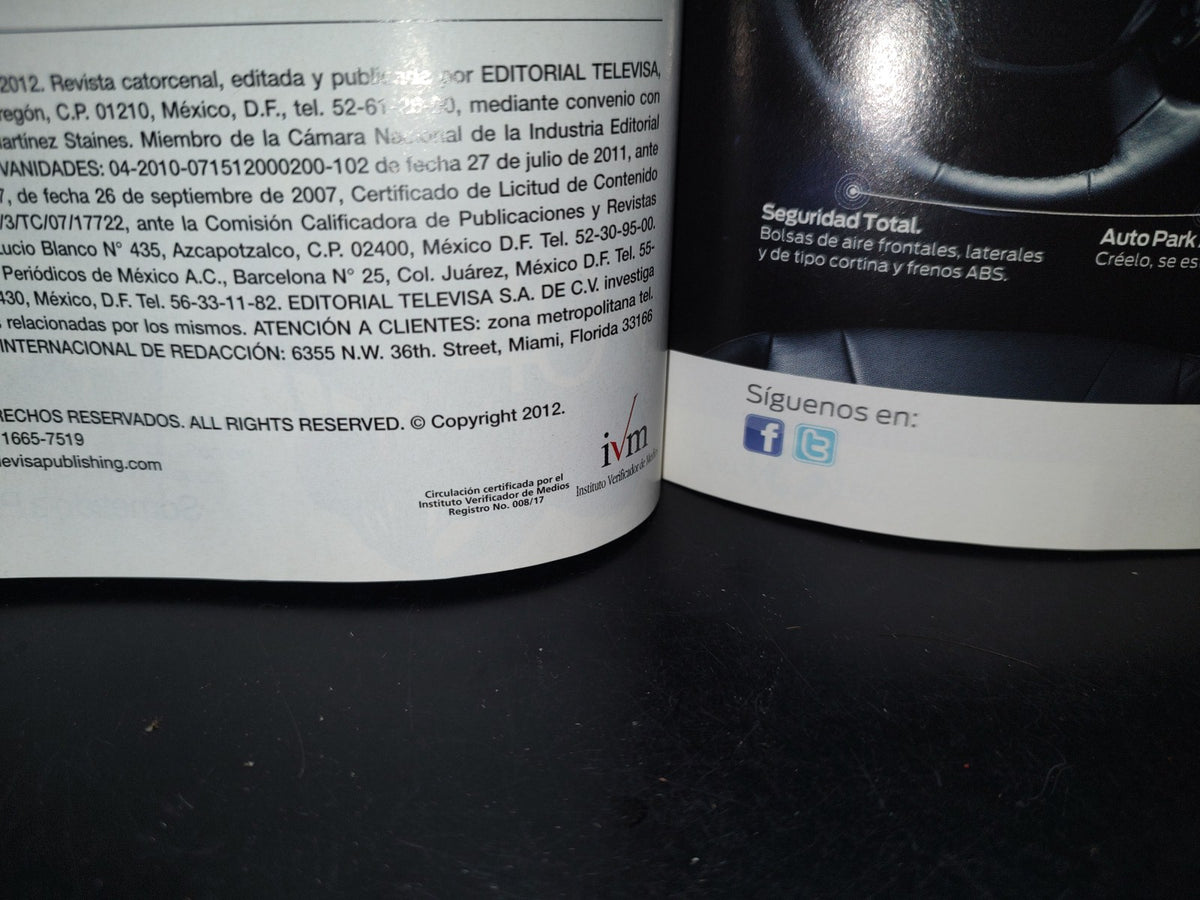 91- Revista Vanidades. Génesis Rodríguez - Año 52, Número 4 - 2012