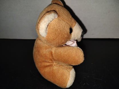 A6- Pequeño Oso De Peluche Café - 90'S