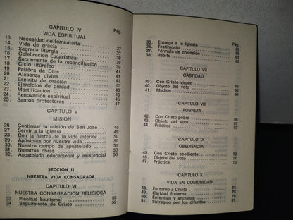 89- Congregación De Hermanas Josefinas - Constituciones Y Directorios - México 1985