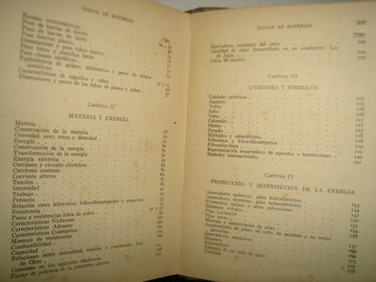 169- Las Modernas Instalaciones De Electricidad. Primer Tomo - Manuel Vidal Españó - 1941