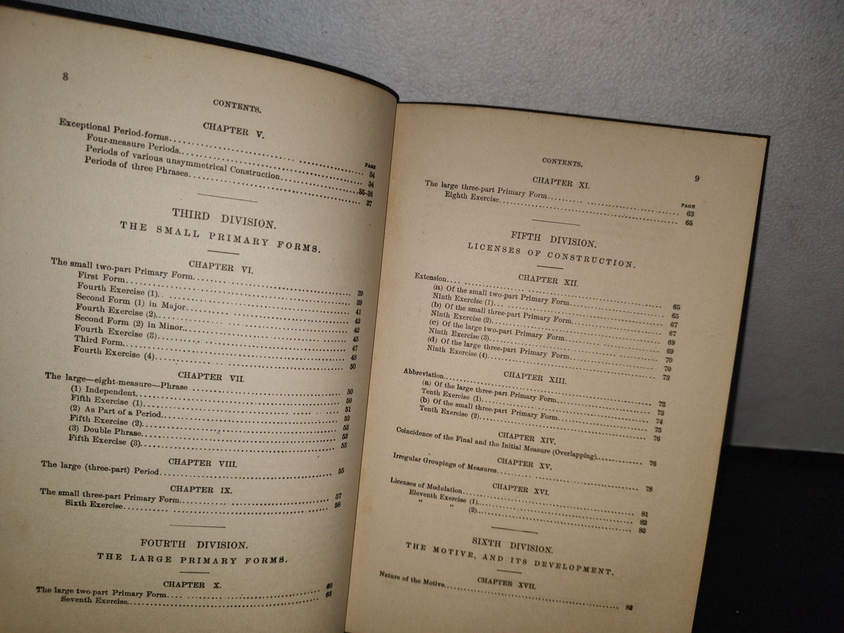 211- The Theory And Practice Of Musical Form Of The Basis Of Bussler'S "Musikalische Formenlehre" - J. H. Cornell - New York: G. Schirmer, Inc. 1883