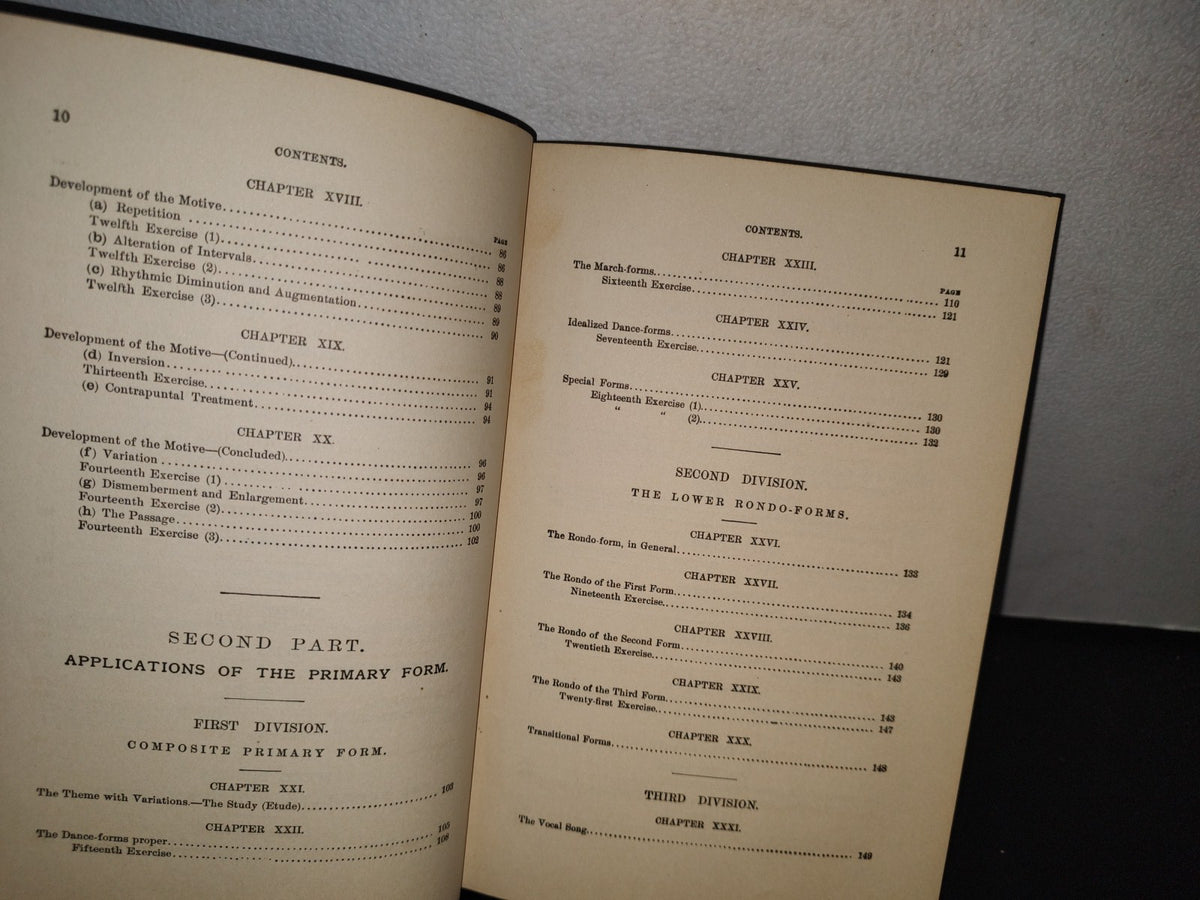 211- The Theory And Practice Of Musical Form Of The Basis Of Bussler'S "Musikalische Formenlehre" - J. H. Cornell - New York: G. Schirmer, Inc. 1883