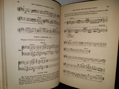 211- The Theory And Practice Of Musical Form Of The Basis Of Bussler'S "Musikalische Formenlehre" - J. H. Cornell - New York: G. Schirmer, Inc. 1883