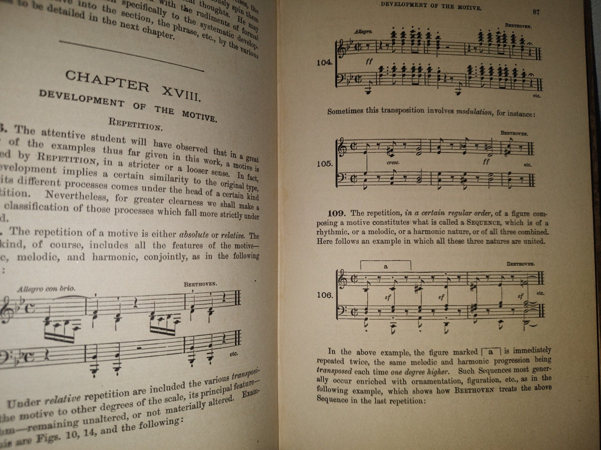 211- The Theory And Practice Of Musical Form Of The Basis Of Bussler'S "Musikalische Formenlehre" - J. H. Cornell - New York: G. Schirmer, Inc. 1883