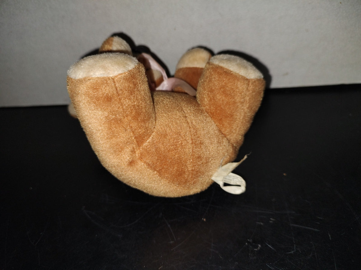 A6- Pequeño Oso De Peluche Café - 90'S