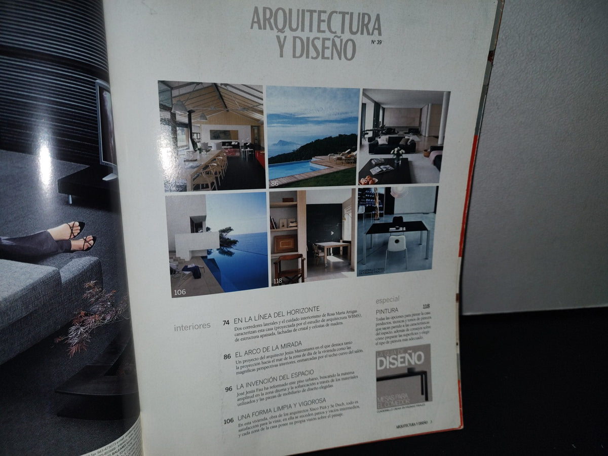 87-2- Revista Arquitectura Y Diseño. Casas Con Paisaje - Marzo 2004