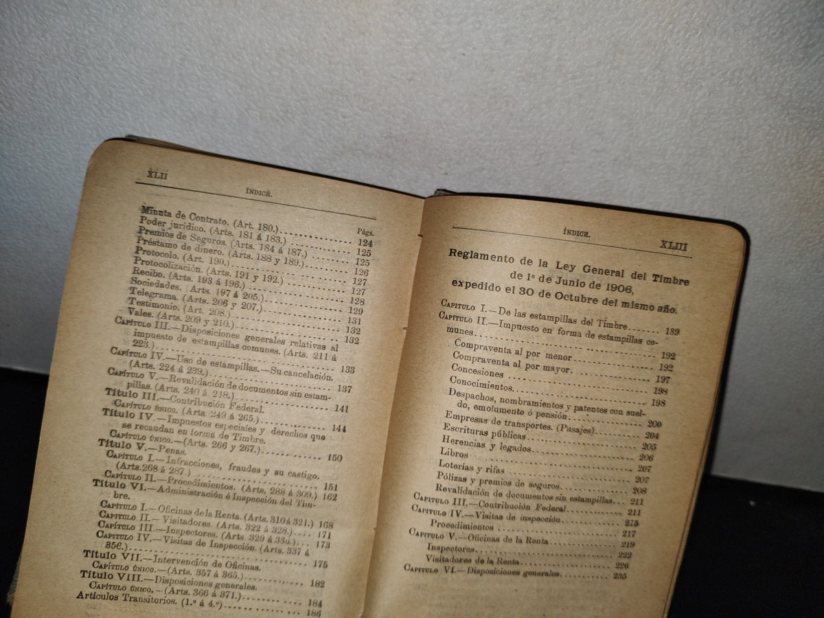 65- Biblioteca Jurídica Mexicana. Código De La Renta Del Timbre - Juan De La Torre - 1909