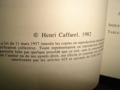 167- Francés - Camille C. Ou L'Emprise De Dieu - Henri Caffarel - Éditions Du Feu Nouveau 1982