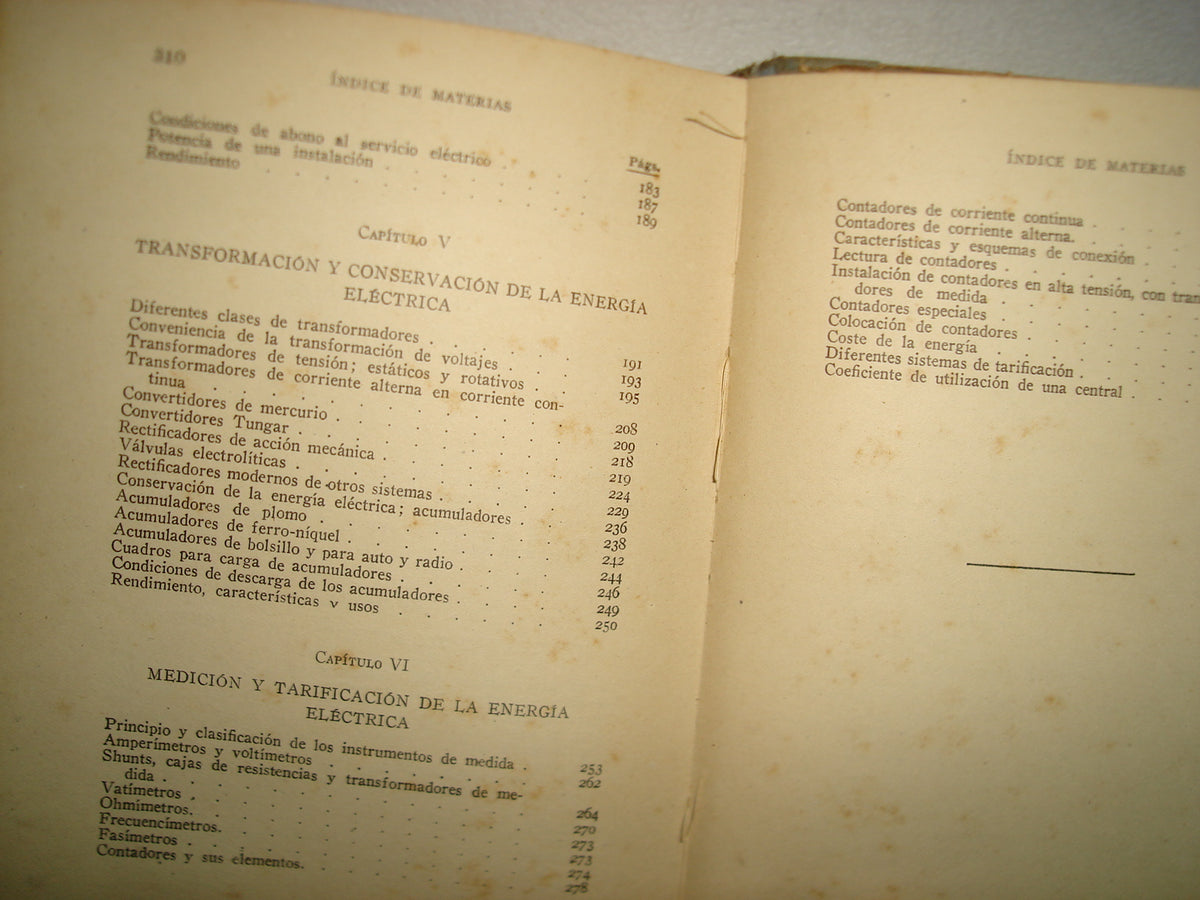 169- Las Modernas Instalaciones De Electricidad. Primer Tomo - Manuel Vidal Españó - 1941