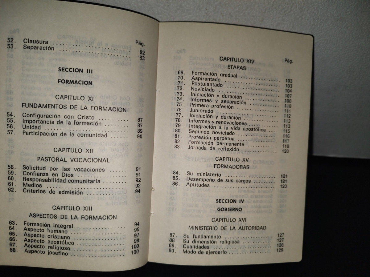 89- Congregación De Hermanas Josefinas - Constituciones Y Directorios - México 1985