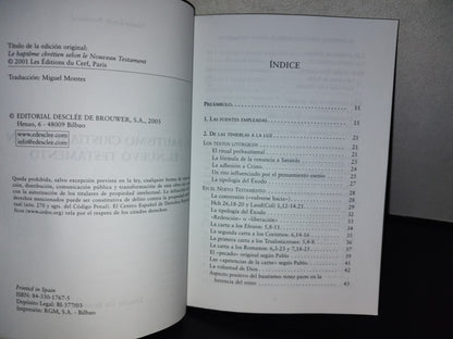 143- El Bautismo Cristiano Según El Nuevo Testamento - Marie-Émile Boismard