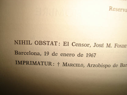 38- Destino Del Mundo, Vocación Del Hombre. Texto De La Constitucion Pastoral Sobre La Iglesia En El Mundo De Hoy - Editorial Nova Terra - 1967
