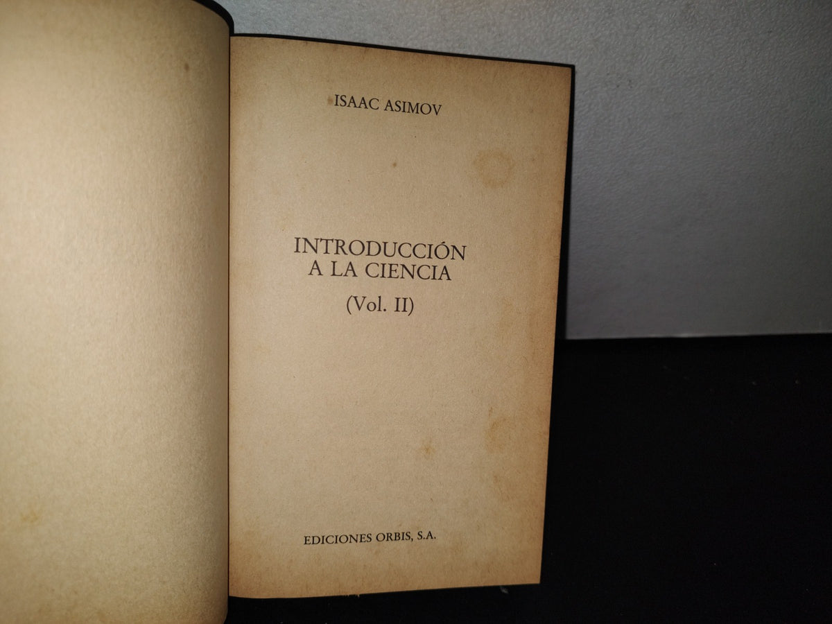 80- Muy Interesante. Introducción A La Ciencia. II. Ciencias Biológicas - Isaac Asimov - 1985