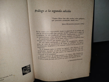 68- Epilepsia, Diagnóstico Y Tratamiento - Julio Hernández Peniche - 1977