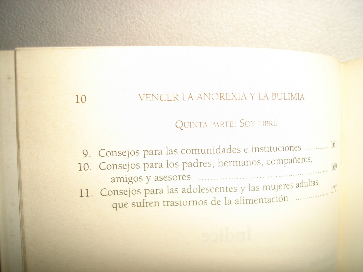 18- Vencer La Anorexia Y La Bulimia - Marianne Apostolides - Ediciones Urano