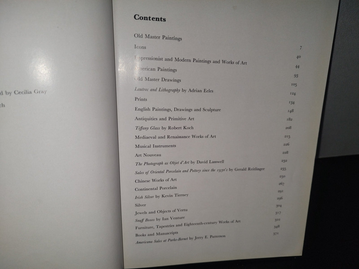 93- Art At Auction. The Year At Sotheby'S & Parke -Bernet 1966-67