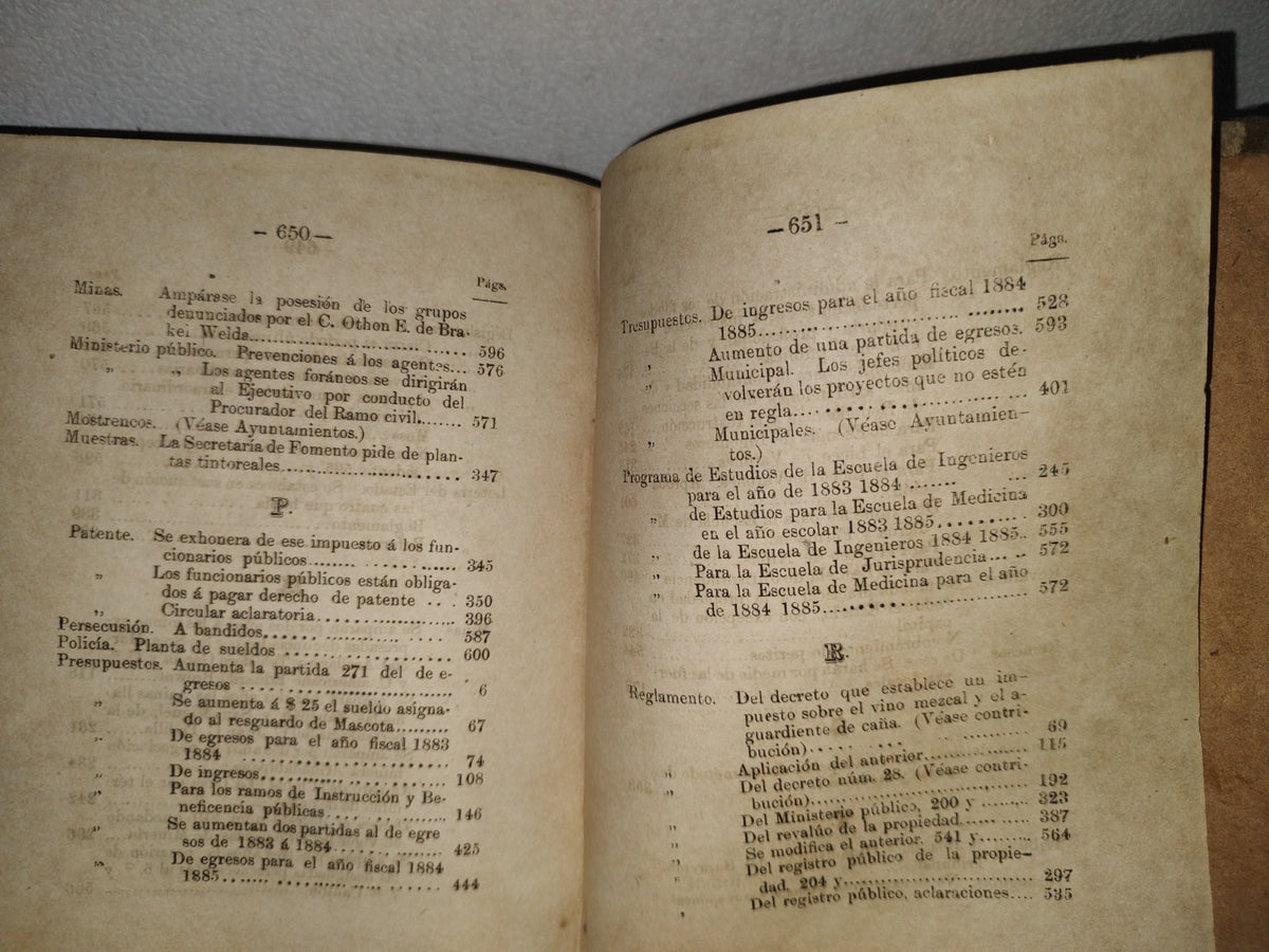 211- Colección De Los Decretos, Circulares Y Órdenes Del Estado De Jalisco. Tom. 9 - Guadalajara, Tip. Del Gobierno Á Cargo De J. Guadalupe Montenegro, 1886