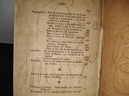 211- Colección De Los Decretos, Circulares Y Órdenes Del Estado De Jalisco. Tom. 9 - Guadalajara, Tip. Del Gobierno Á Cargo De J. Guadalupe Montenegro, 1886