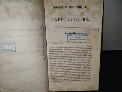 211- Nouvelle Bibliotheque Des Prédicateurs Ou Dictionnaire Apostolique. Tome Dixième. M. Dassance 1837