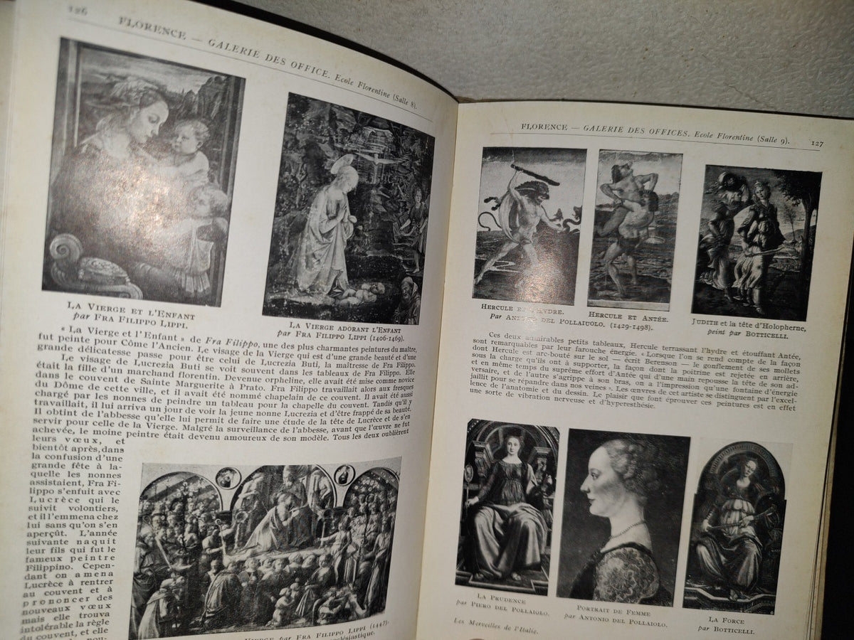 198- Les Merveilles De L'Italie. Florence. La ”Collection Medicis” - R. M. L. Fattorusso 1958