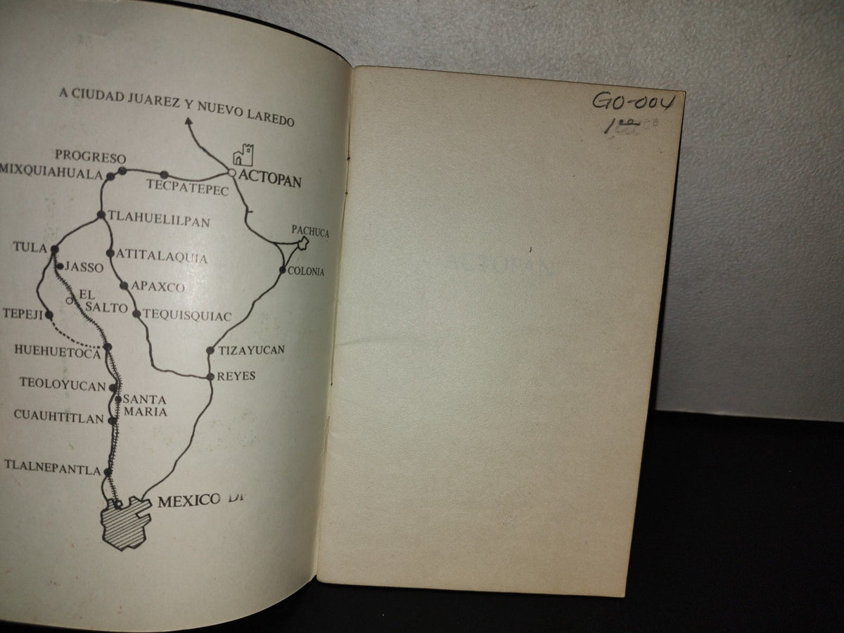 212- Actopan. Official Guide - Instituto Nacional De Antropología E Historia - 1978