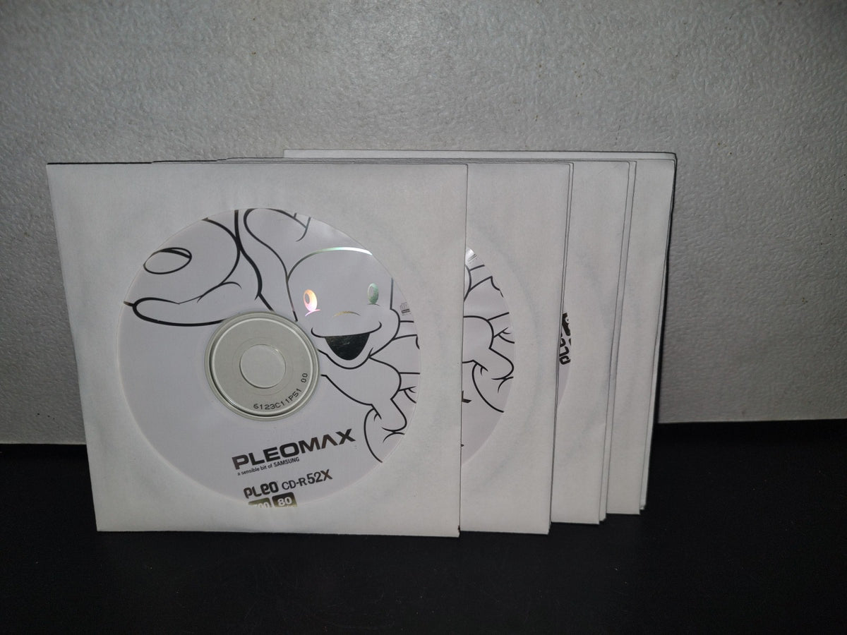 A3- Paquete De Cd'S Vírgenes. Samsung Pleomax Fun. Cdr 52X 700Mb/80 Min - 2000'S