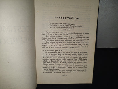 84- Testimonios Sacerdotales - José H. Prado Flores - México 1982