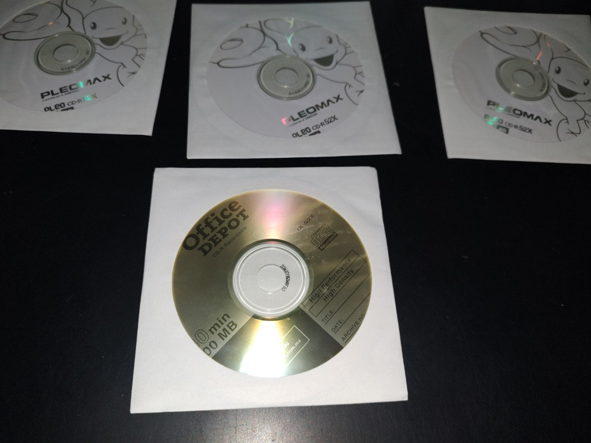 A3- Paquete De Cd'S Vírgenes. Samsung Pleomax Fun. Cdr 52X 700Mb/80 Min - 2000'S