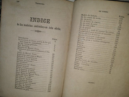 211- Teneduría De Libros Por Partida Doble - Agustín Suárez Peredo. Un Tomo En Cuarto - 1867
