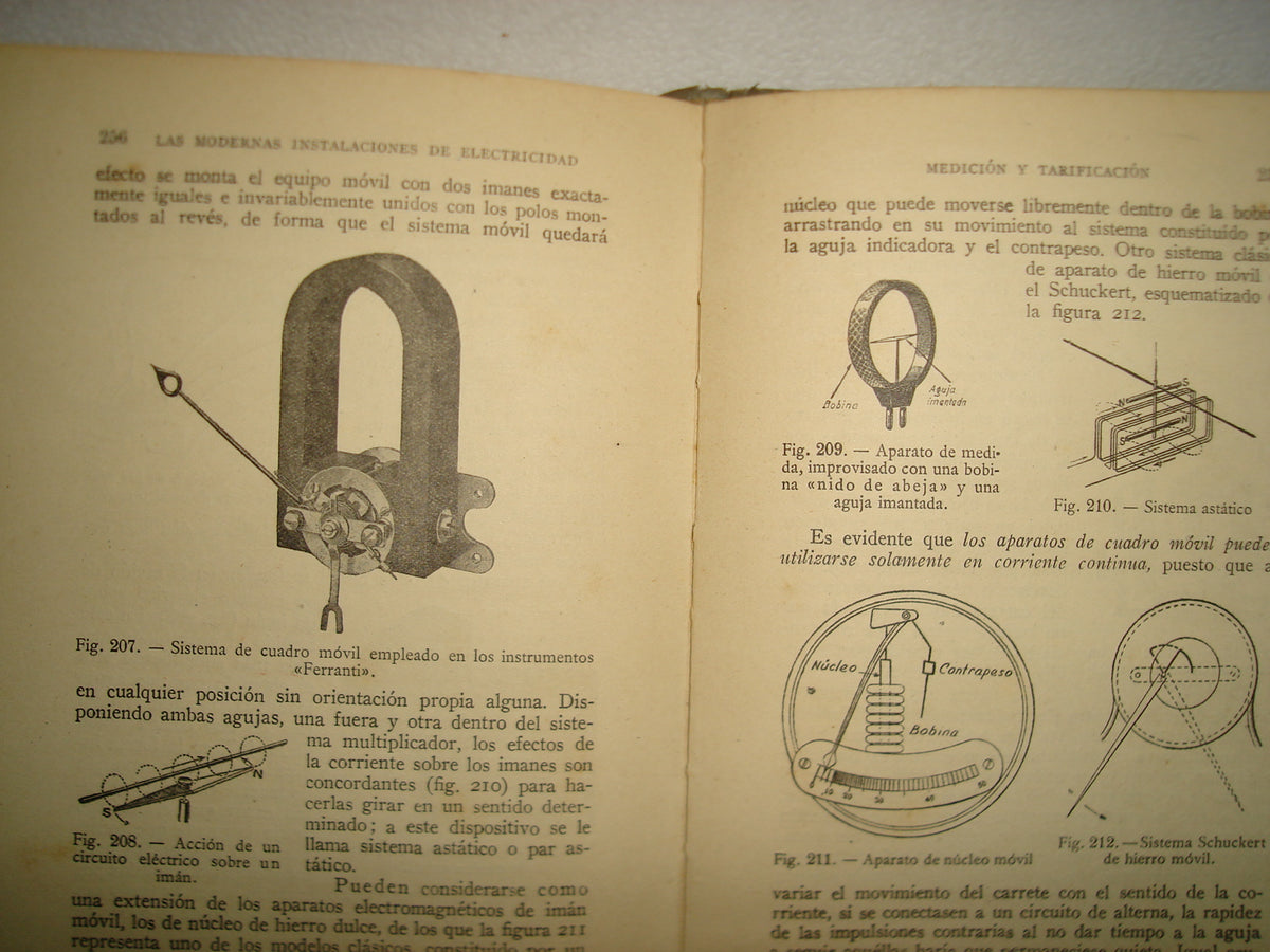 169- Las Modernas Instalaciones De Electricidad. Primer Tomo - Manuel Vidal Españó - 1941