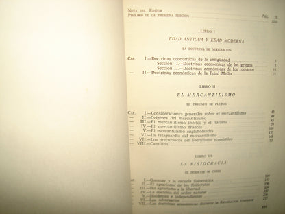 160- Historia De Las Doctrinas Económicas - Rene Gonnard - Aguilar S. A. De Ediciones, 1964