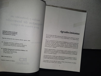 84- Análisis Y Evaluación De Proyectos De Inversión Para Bienes De Capital - Ernestina Guerta Ríos