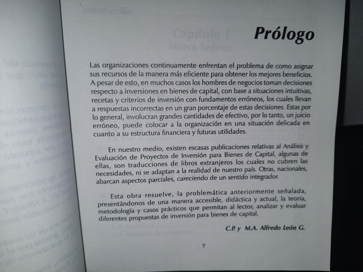 84- Análisis Y Evaluación De Proyectos De Inversión Para Bienes De Capital - Ernestina Guerta Ríos