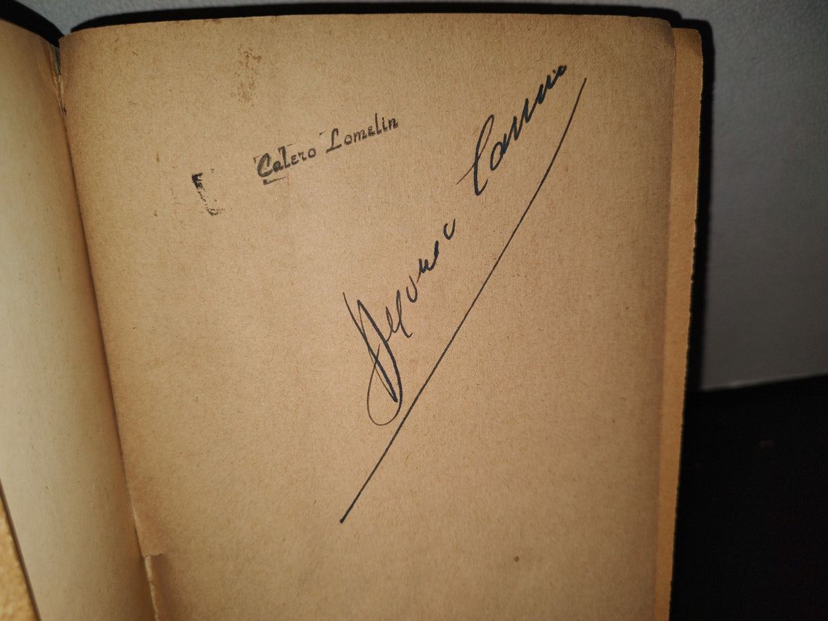 23- España Y Sus Hombres - Alfonso Camín, Revista ”Norte”, México - Primera Edición 1950 - Firmado