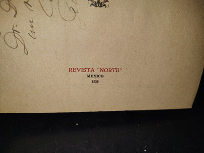 23- España Y Sus Hombres - Alfonso Camín, Revista ”Norte”, México - Primera Edición 1950 - Firmado