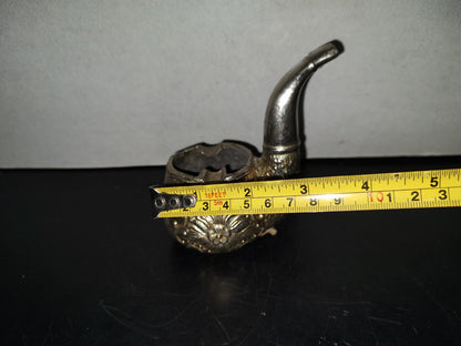 A6- Pipa Decorativa De Metal - 80'S - 90'S