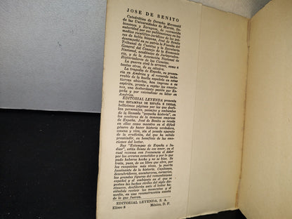 83- Estampas De España E Indias - José De Benito - Editorial Leyenda, S. A. - 1945