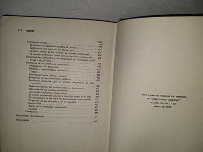 93- Psicología De La Vida Profesional - Donald E. Super - Ediciones Rialp, S. A. - 1962
