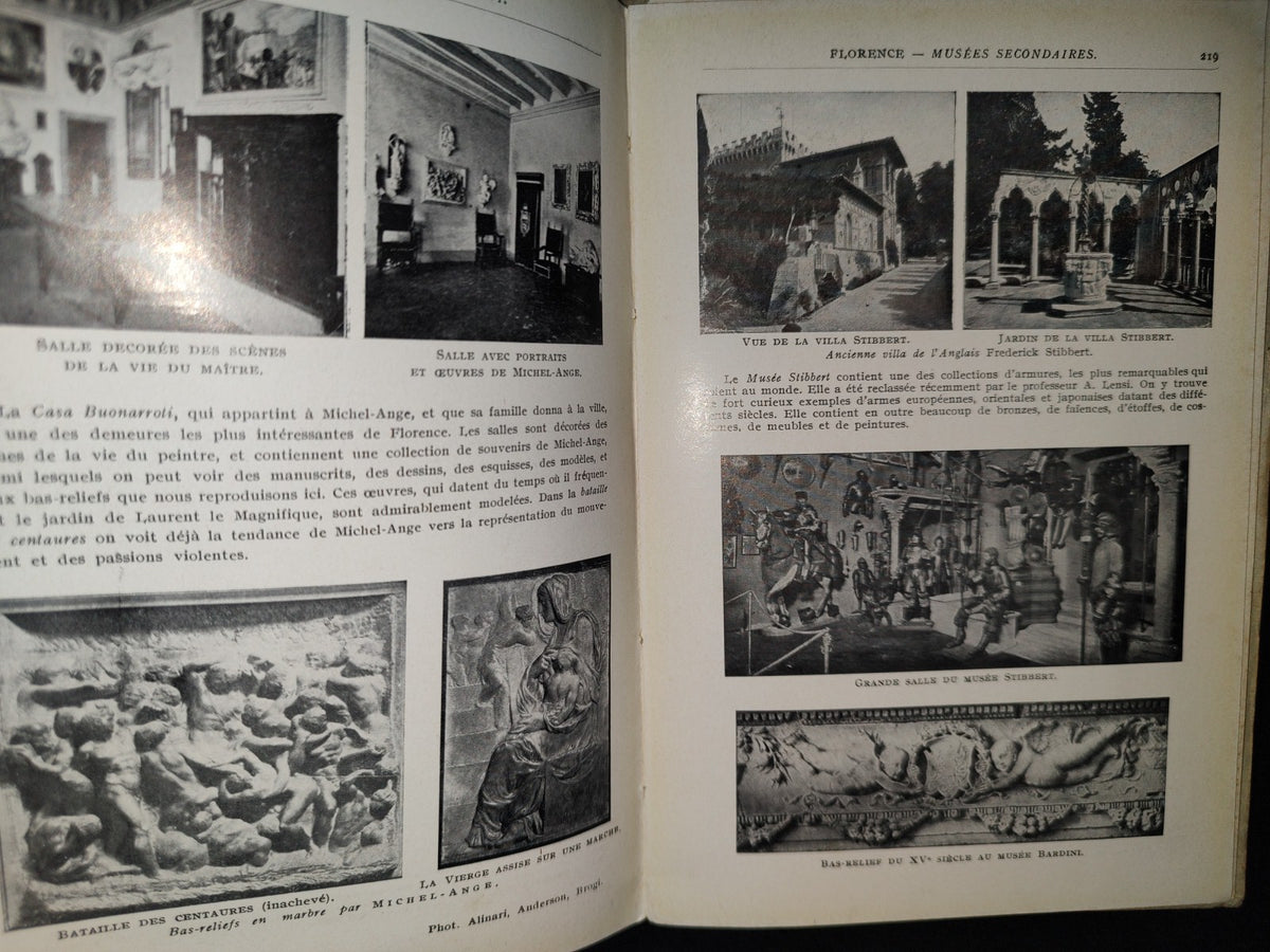 198- Les Merveilles De L'Italie. Florence. La ”Collection Medicis” - R. M. L. Fattorusso 1958