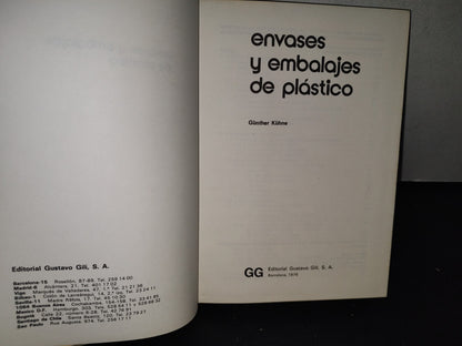 174- Envases Y Embalajes De Plástico - G. Kühne