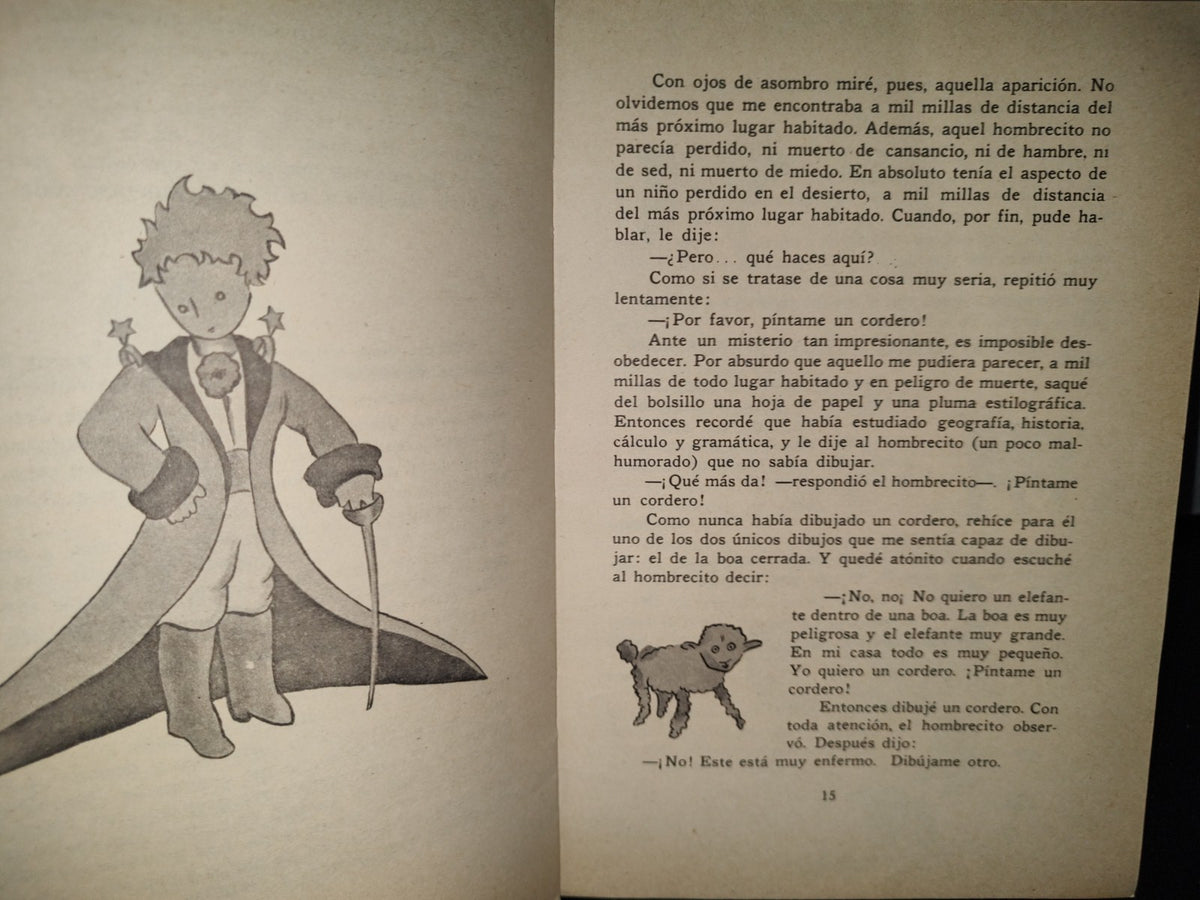 59- El Principito - Antoine De Saint-Exupéry. Roca, México, D. F. 1975
