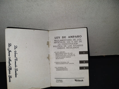 158- Ley De Amparo - Ediciones Libuk S.A. De C.V. - 2007