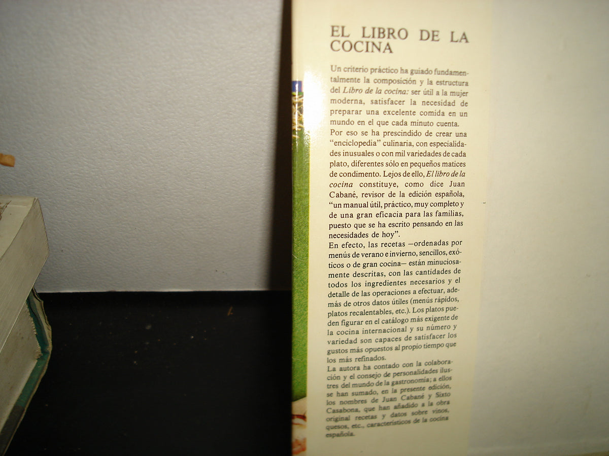163- El Libro De La Cocina - Colette Lelou - Los 2 Tomos - Ediciones Danae 1969