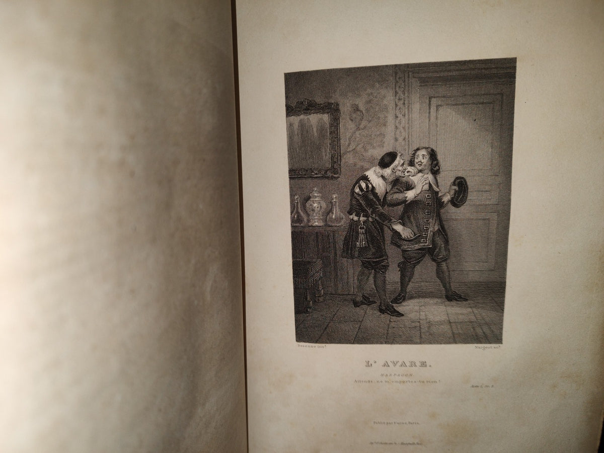 59- Obras Completas De Molière: ŒUvres Complètes De Molière. Par Auger. - Paris, Furne Et Cie. Libraires Éditeurs - 1851