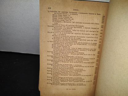 60- Año Cristiano O Ejercicios Devotos Para Todos Los Domingos - Juan Croisset - 1901
