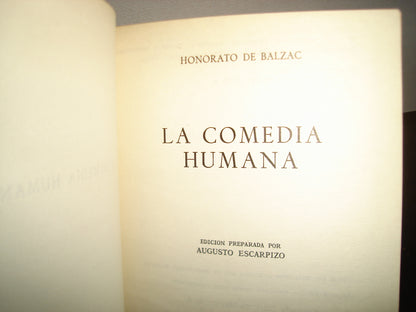 21- La Comedia Humana - Honorato De Balzac - 70's